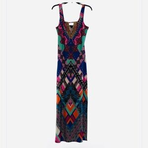 Boston Proper Multicolor Maxi Dress